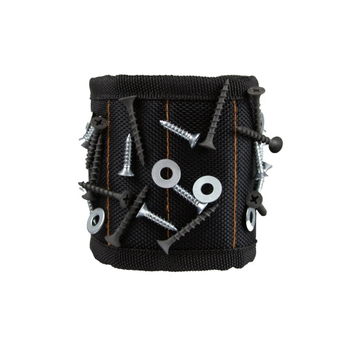 Perkins Builder Brothers Magnetic Wristband Organizer for Screws, Nails and Drill Bits