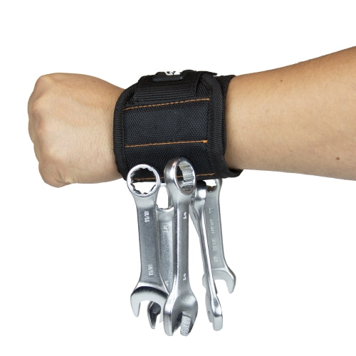 Perkins Builder Brothers Magnetic Wristband Organizer for Screws, Nails and Drill Bits
